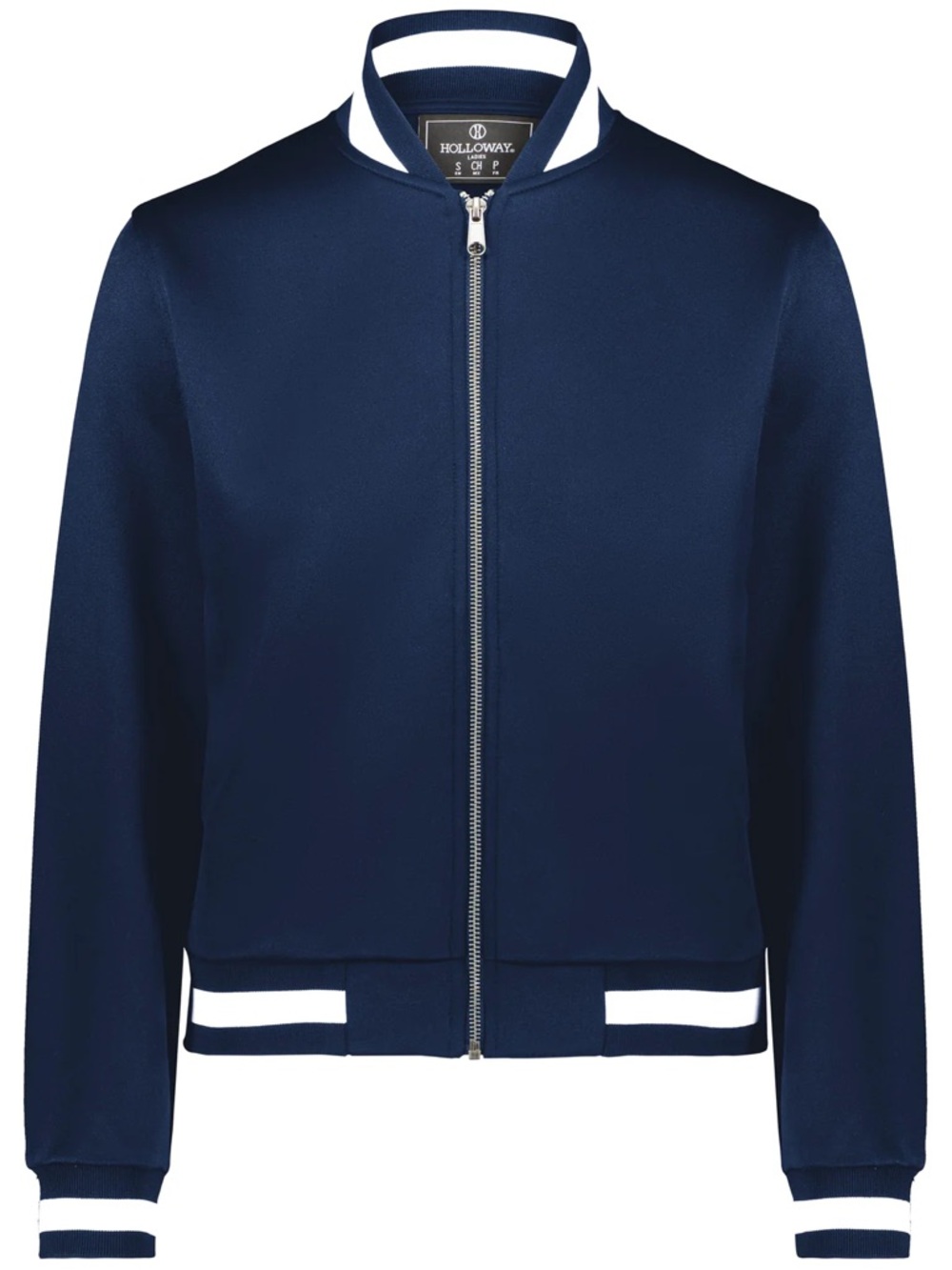 Brand New Holloway Ladies V-Street Full Zip Jacket Navy L